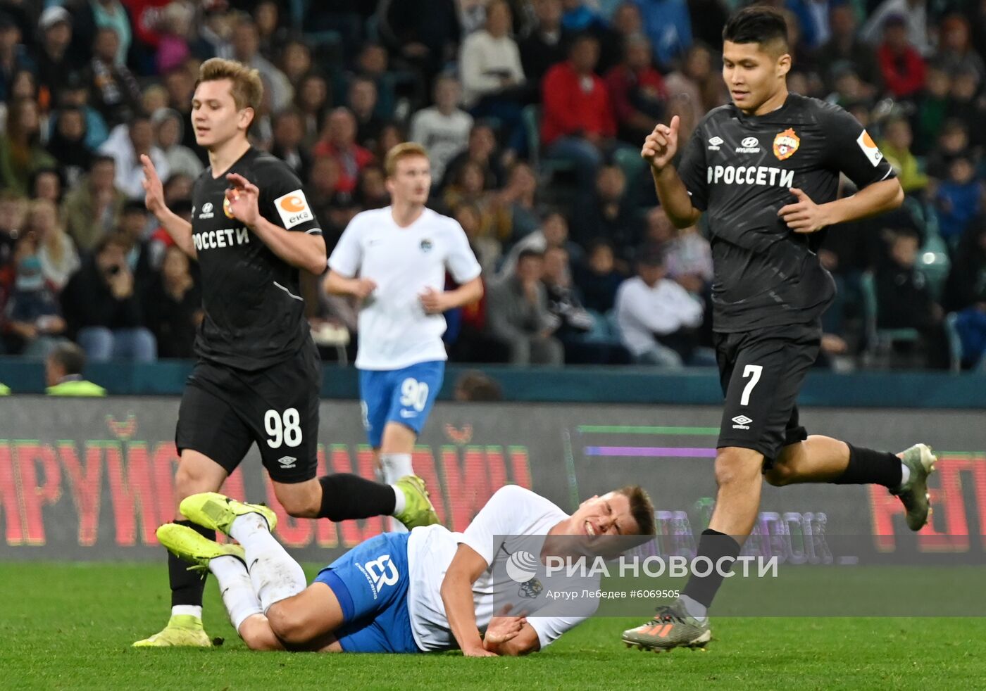 Футбол. РПЛ. Матч "Сочи" - ЦСКА