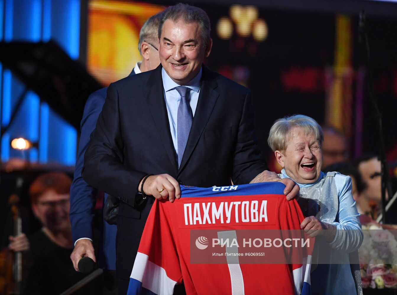 Юбилейный вечер А. Пахмутовой