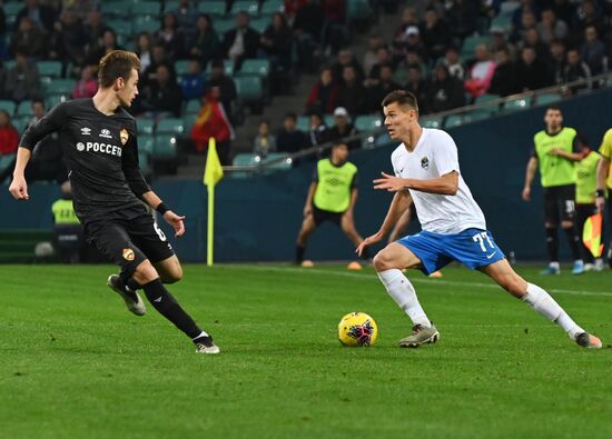 Футбол. РПЛ. Матч "Сочи" - ЦСКА