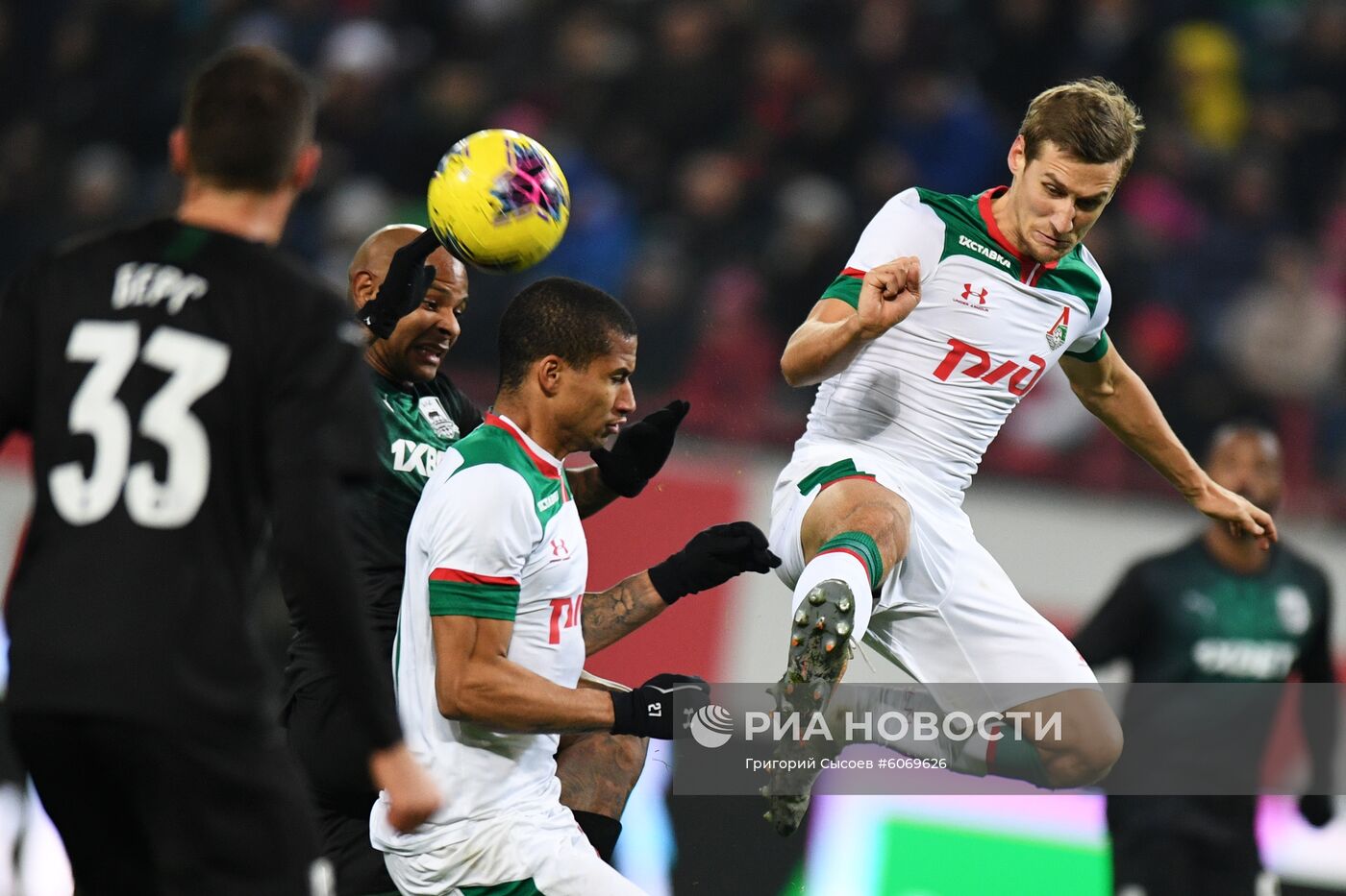 Футбол. РПЛ. Матч "Локомотив" – "Краснодар"