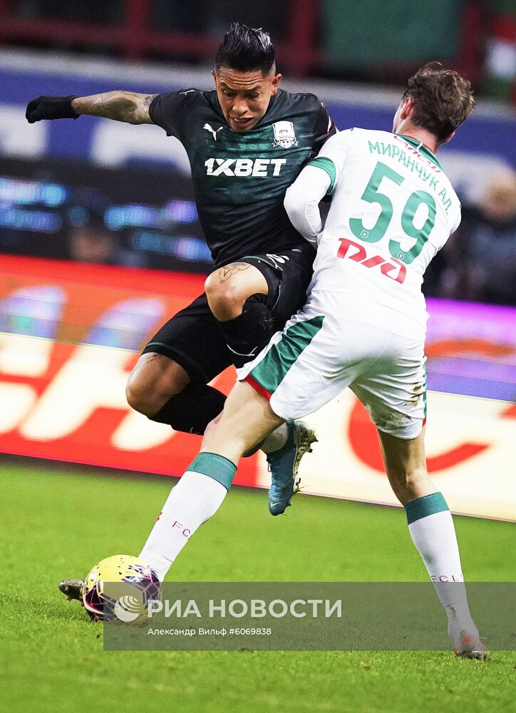 Футбол. РПЛ. Матч "Локомотив" – "Краснодар"