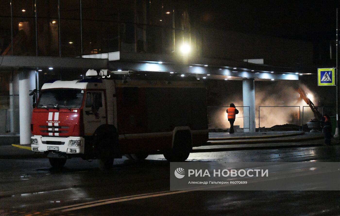 На заводе "Балтика" в Петербурге произошел прорыв паропровода