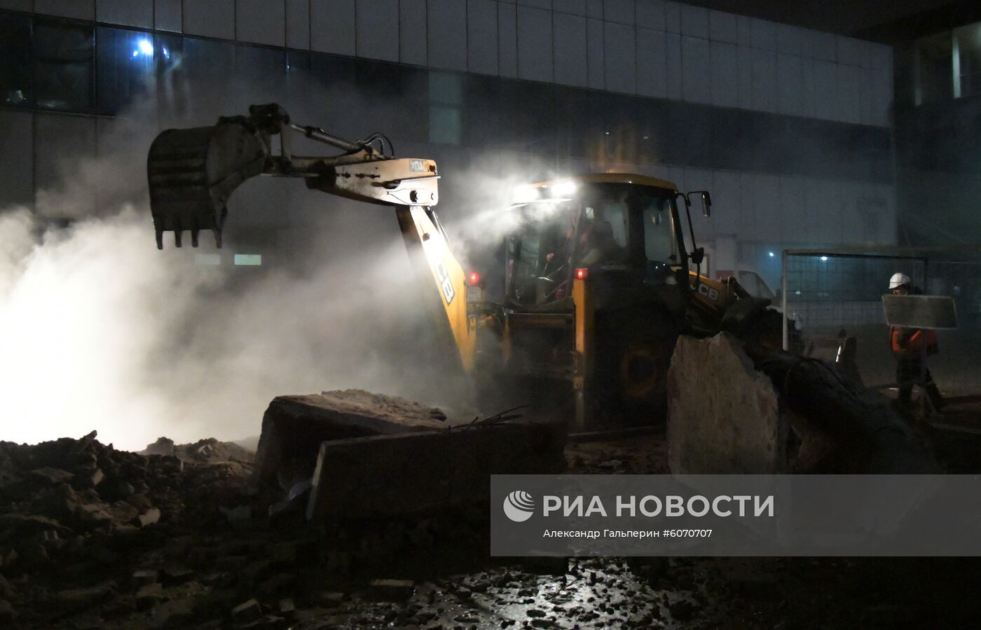 На заводе "Балтика" в Петербурге произошел прорыв паропровода