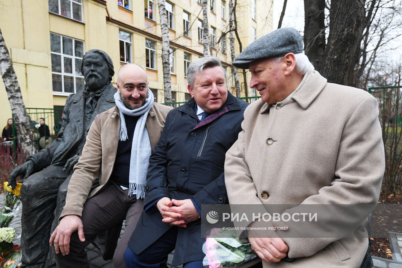 Открытие памятника М. М. Ипполитову-Иванову в Москве