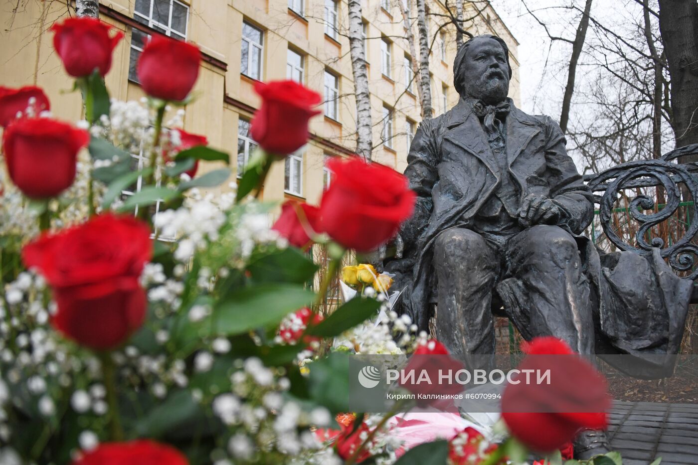 Открытие памятника М. М. Ипполитову-Иванову в Москве