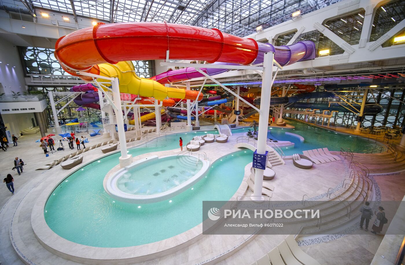 Дворец водных видов спорта в "Лужниках"