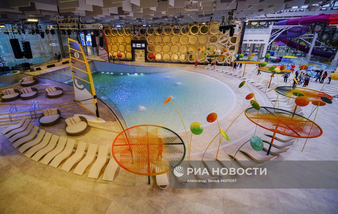 Дворец водных видов спорта в "Лужниках"