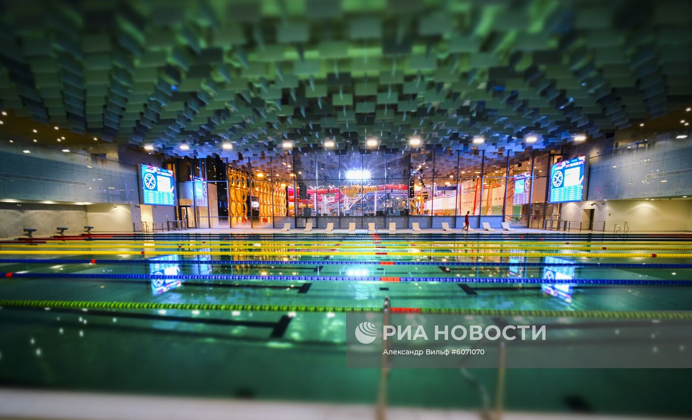 Дворец водных видов спорта в "Лужниках"