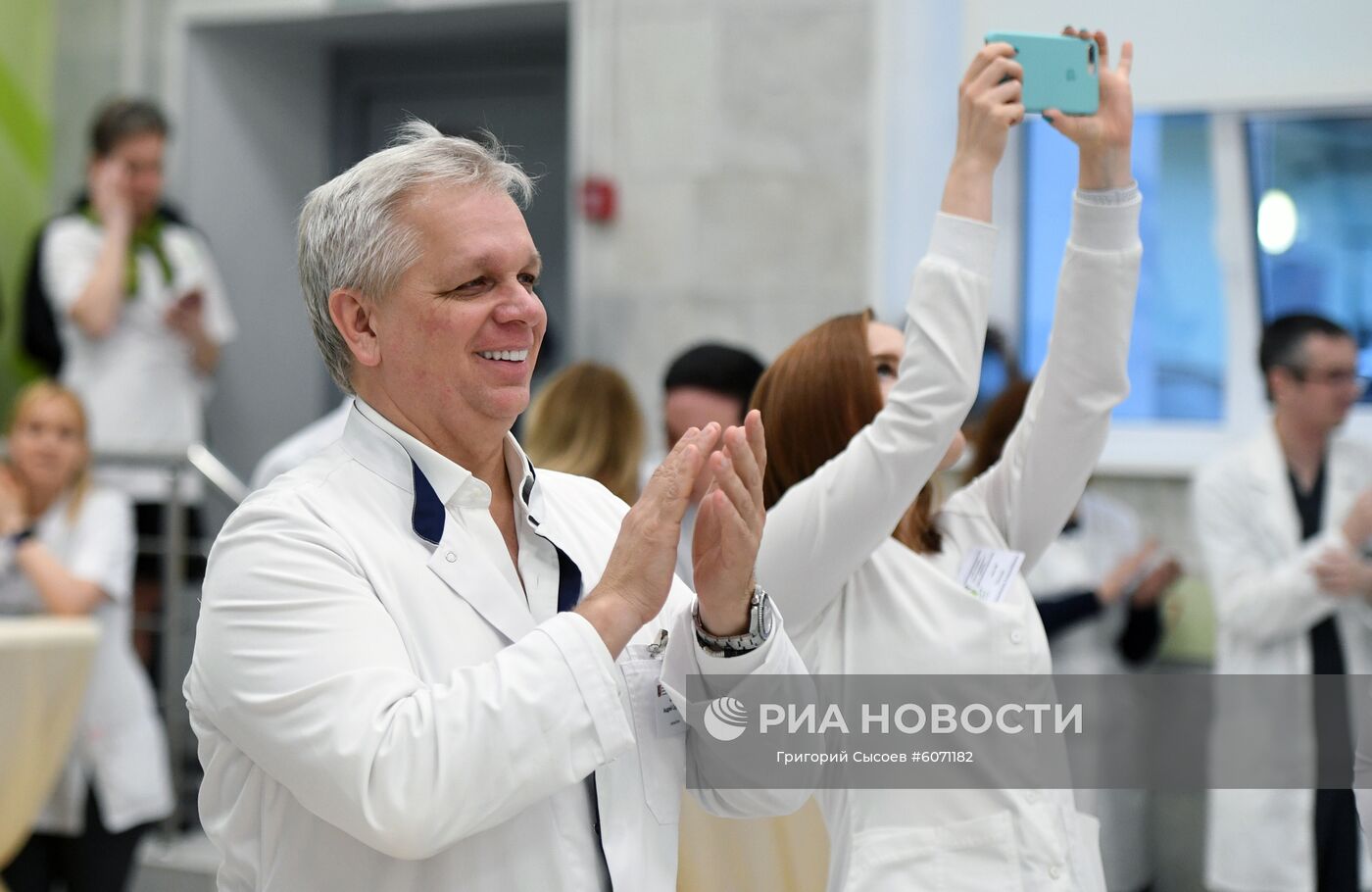 Открытие нового травматологического корпуса ГКБ № 67 в Москве