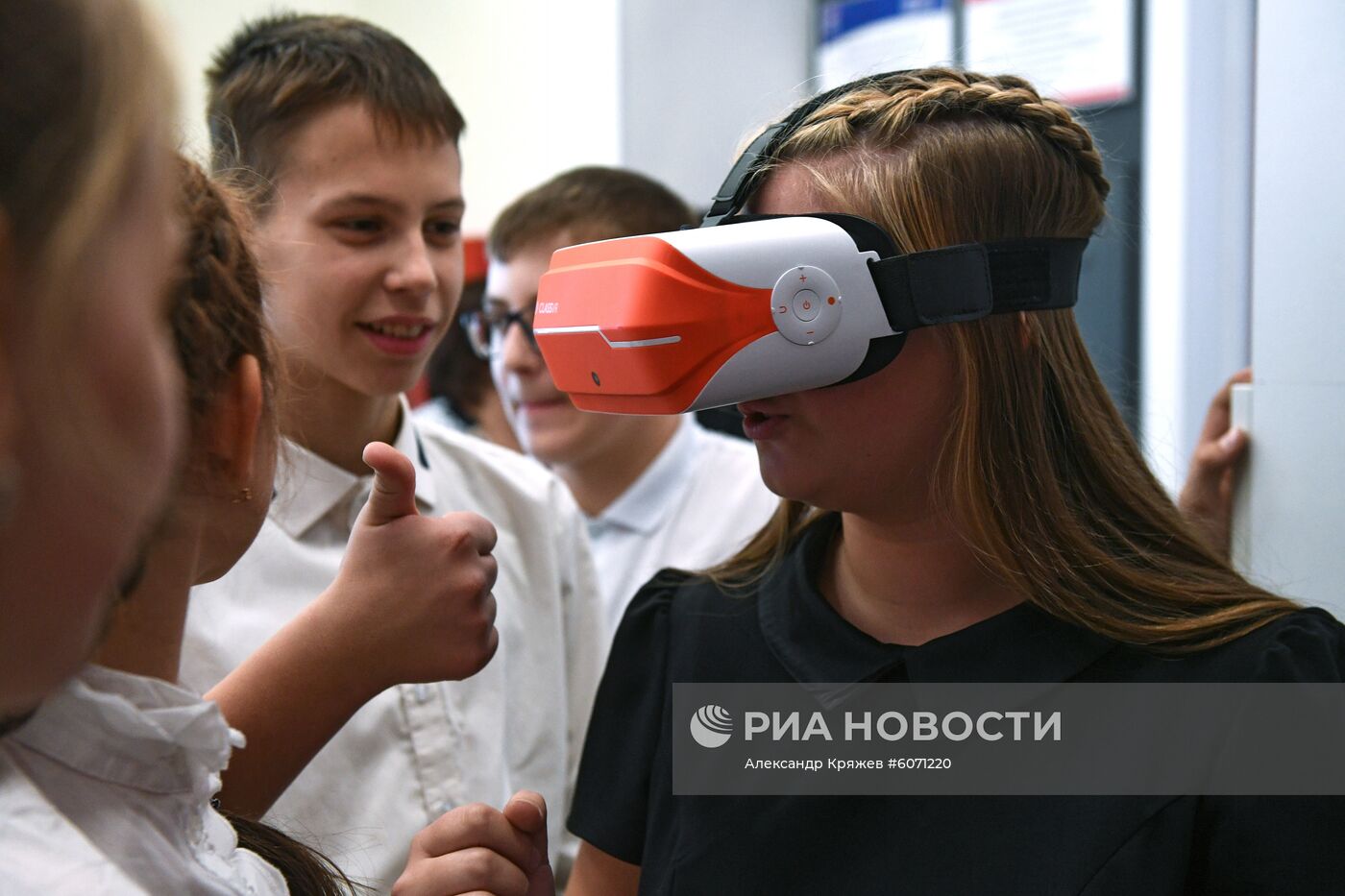 Открытие модернизированной библиотеки в Новосибирской области 