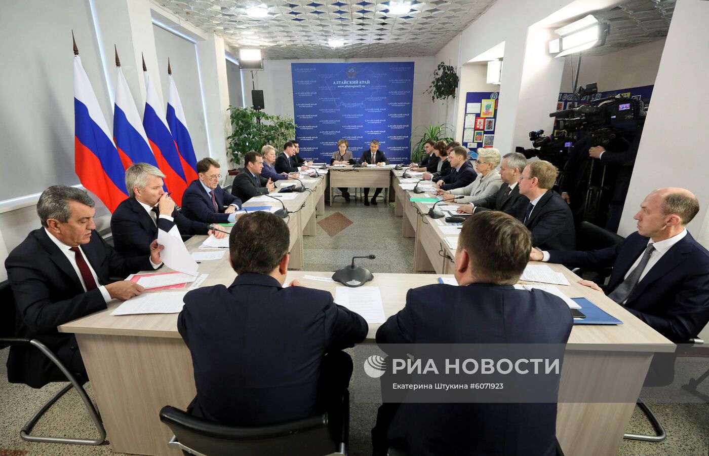 Рабочая поездка премьер-министра РФ Д. Медведева в Сибирский федеральный округ