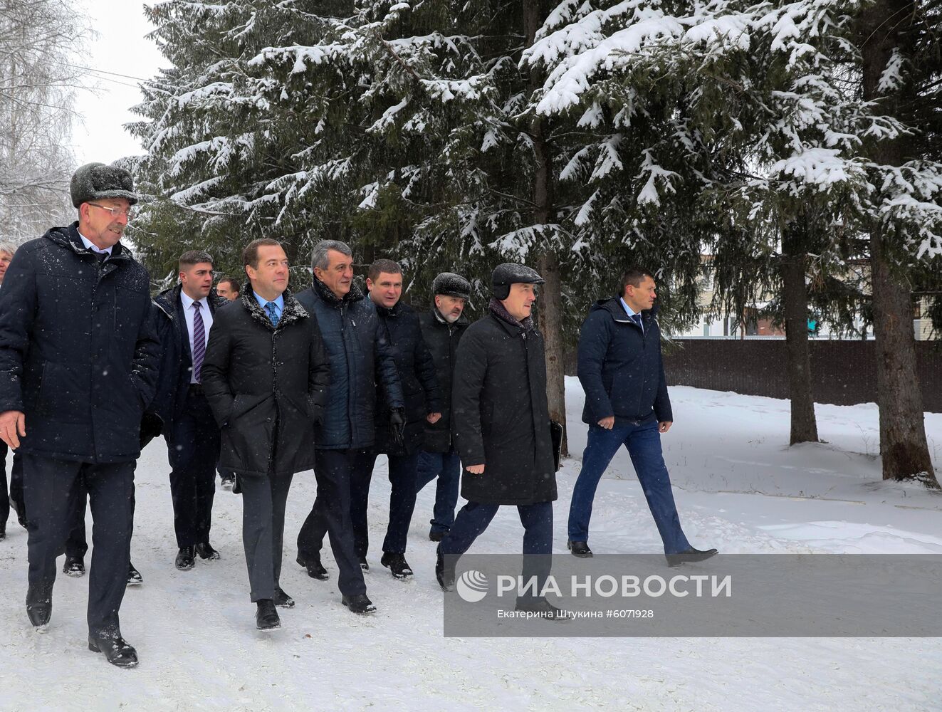 Рабочая поездка премьер-министра РФ Д. Медведева в Сибирский федеральный округ