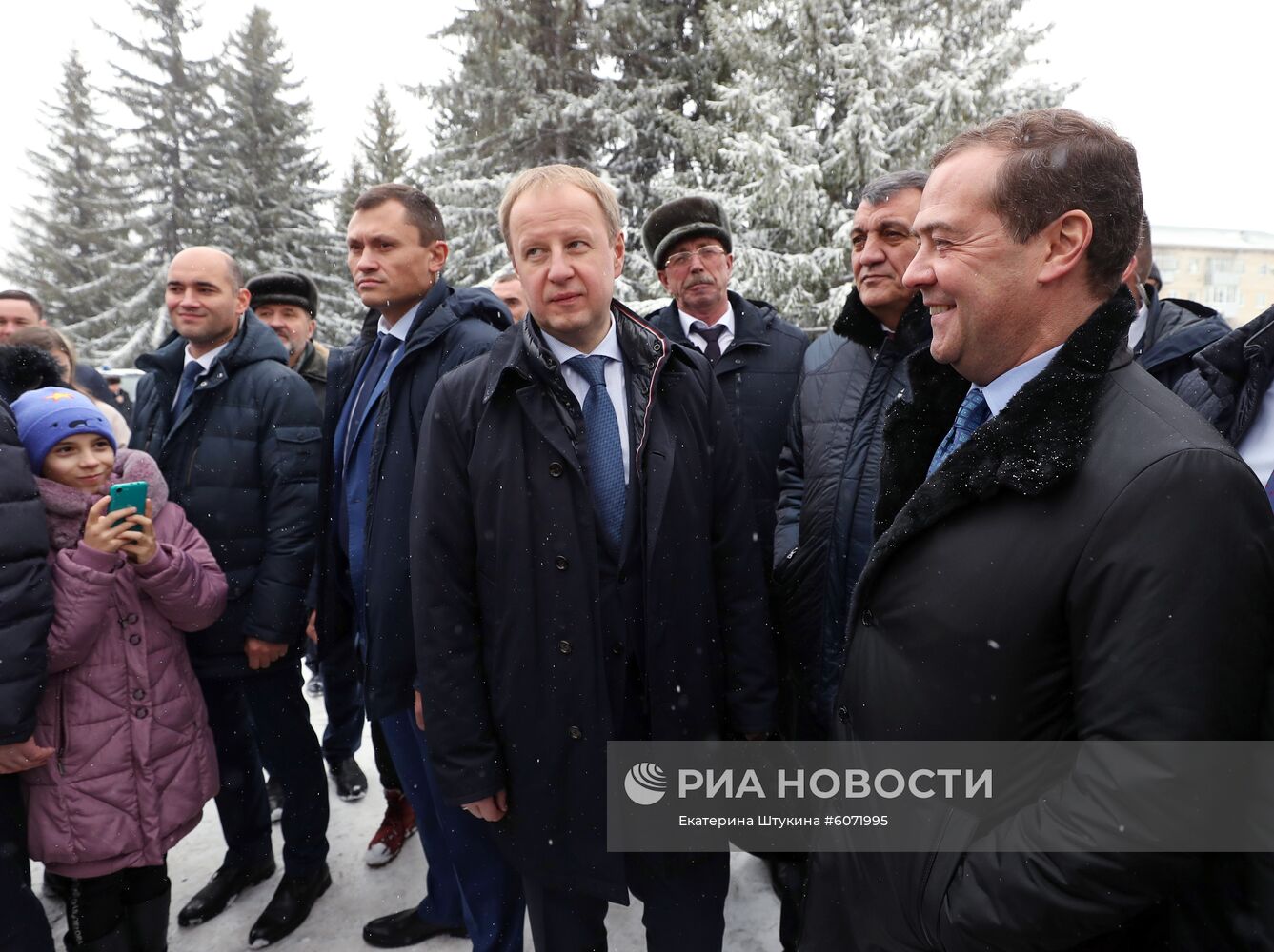 Рабочая поездка премьер-министра РФ Д. Медведева в Сибирский федеральный округ