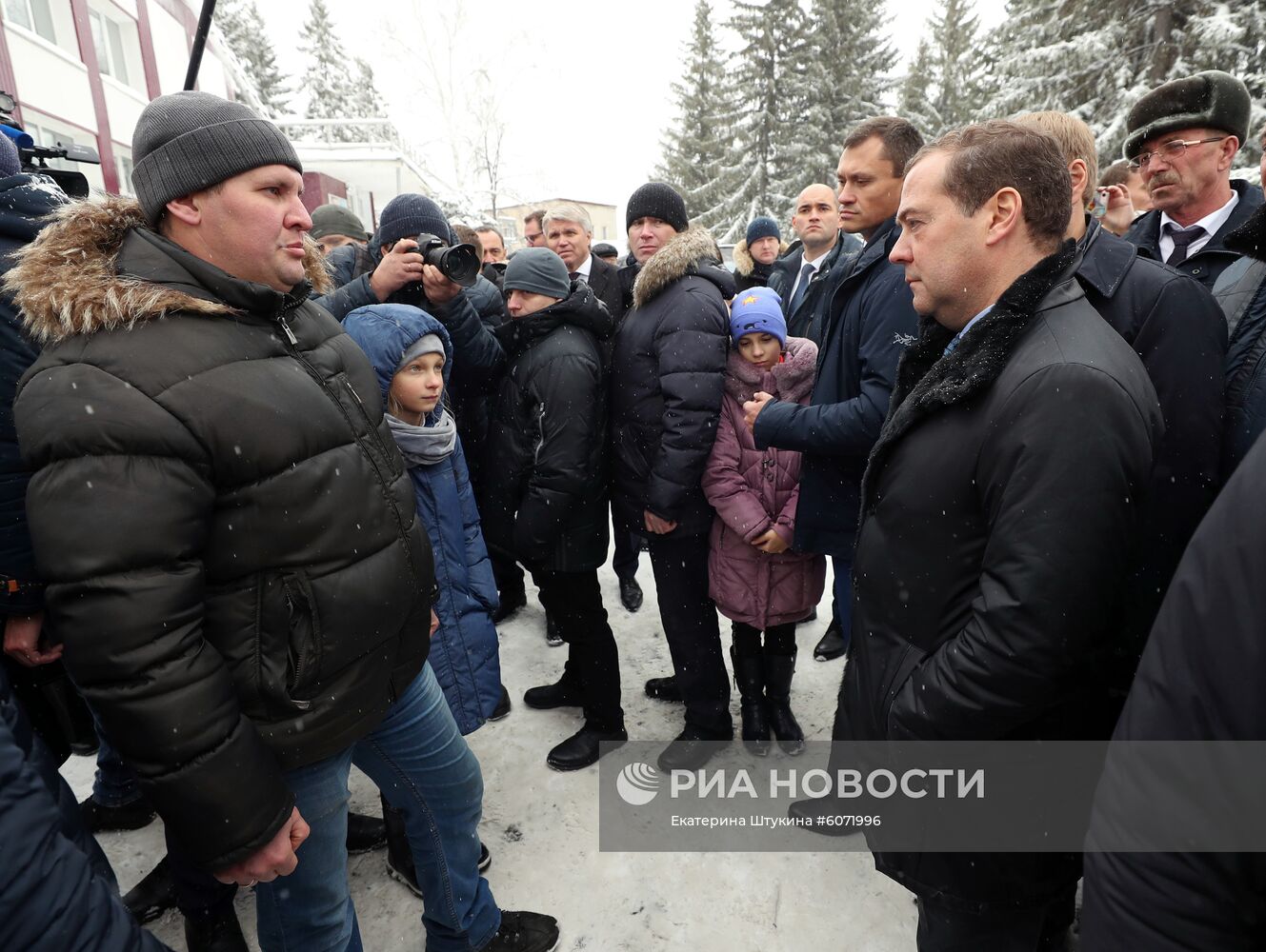 Рабочая поездка премьер-министра РФ Д. Медведева в Сибирский федеральный округ