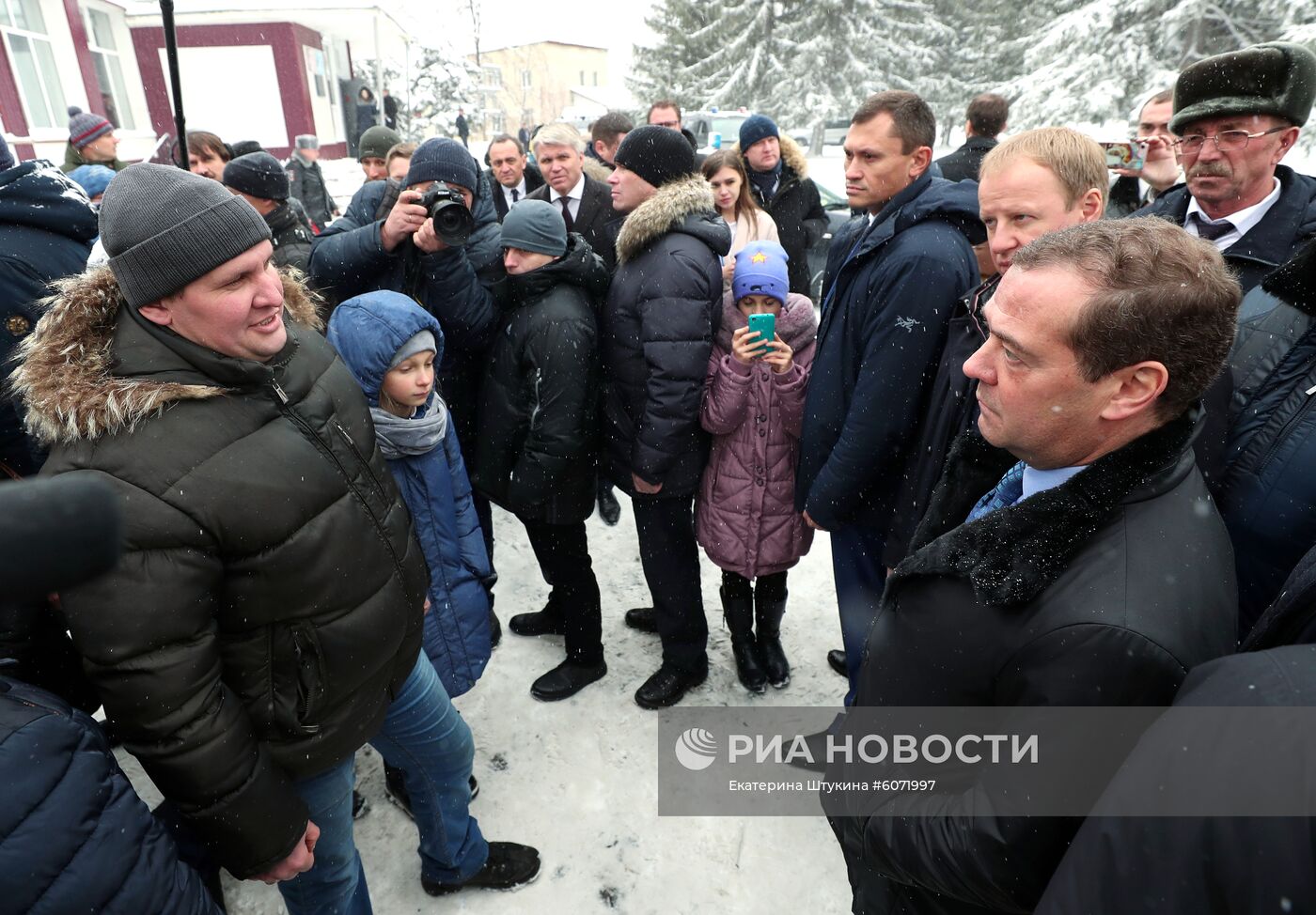 Рабочая поездка премьер-министра РФ Д. Медведева в Сибирский федеральный округ