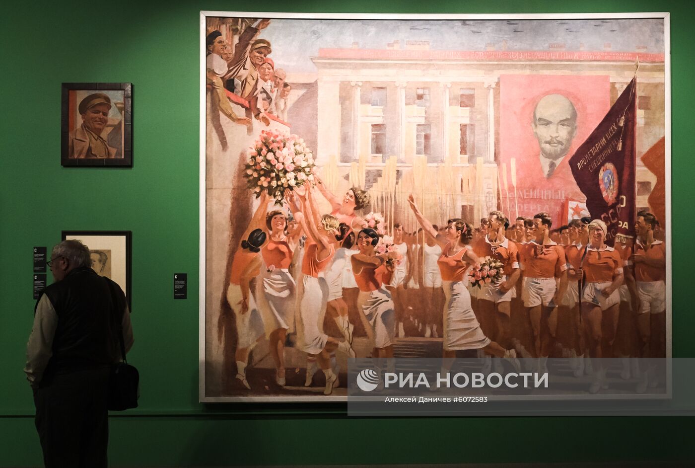 Открытие выставки "Дейнека/Самохвалов" в Санкт-Петербурге