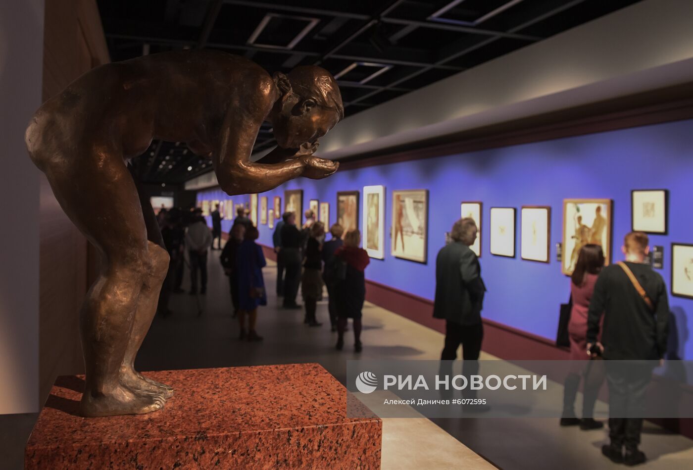 Открытие выставки "Дейнека/Самохвалов" в Санкт-Петербурге