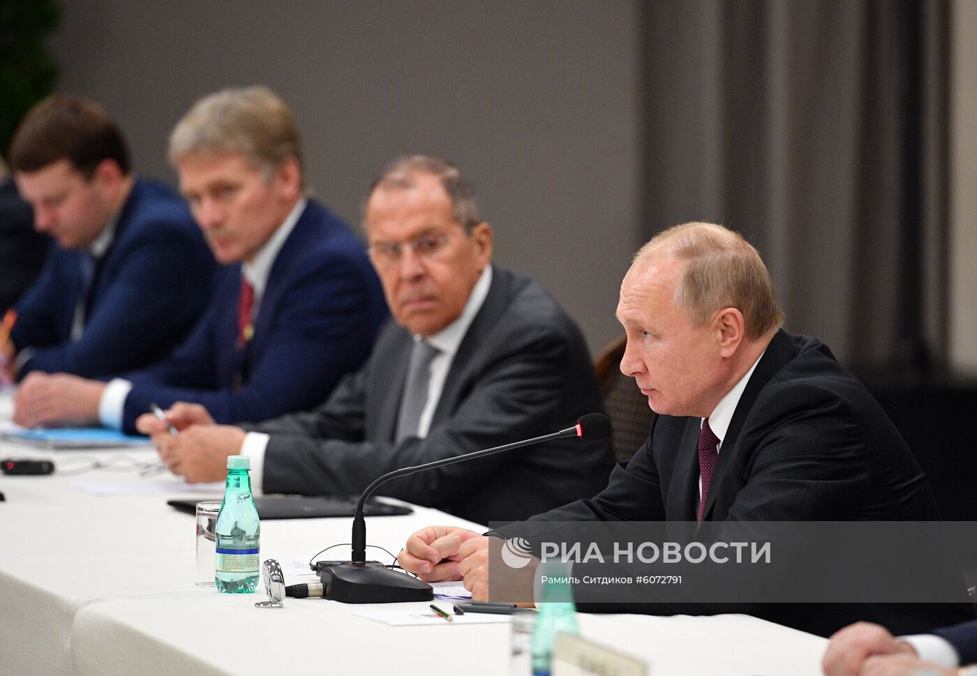 Рабочий визит президента РФ В. Путина в Бразилию для участия саммите БРИКС