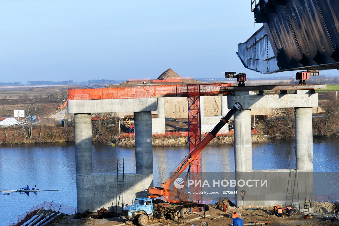 Строительство четвертого пускового комплекса ЦКАД