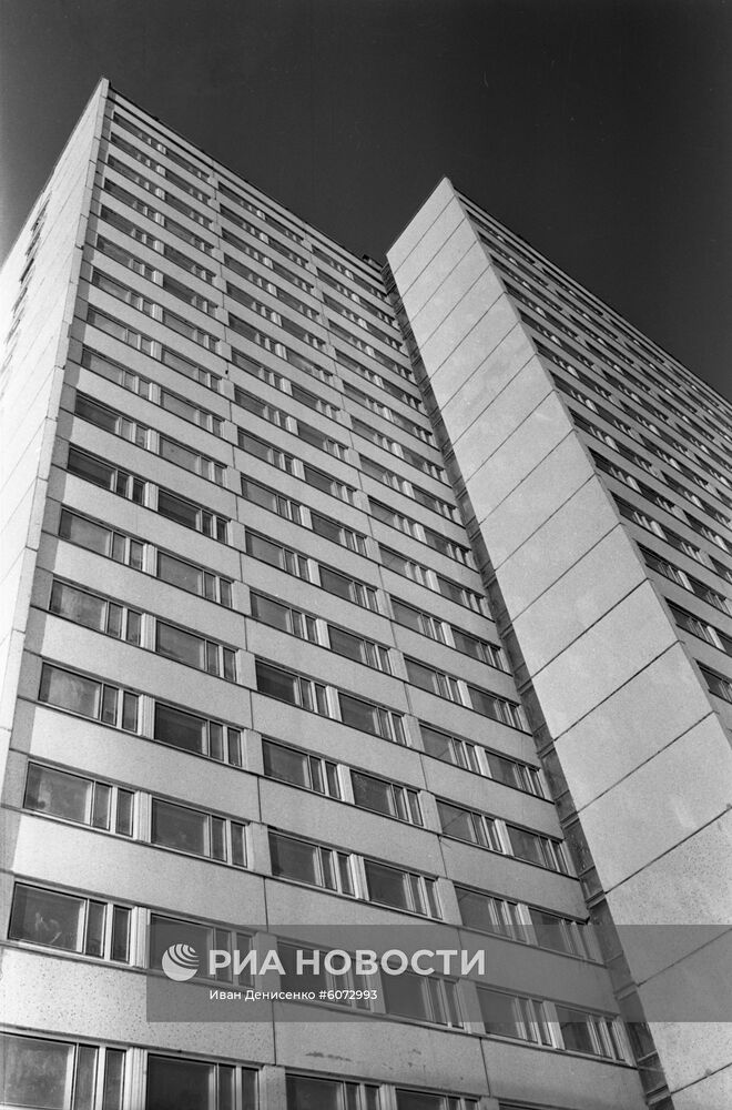 Высотный жилой дом на Ленинском проспекте в Москве