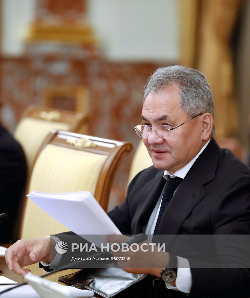 Заседание правительства РФ