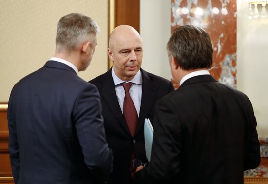 Заседание правительства РФ