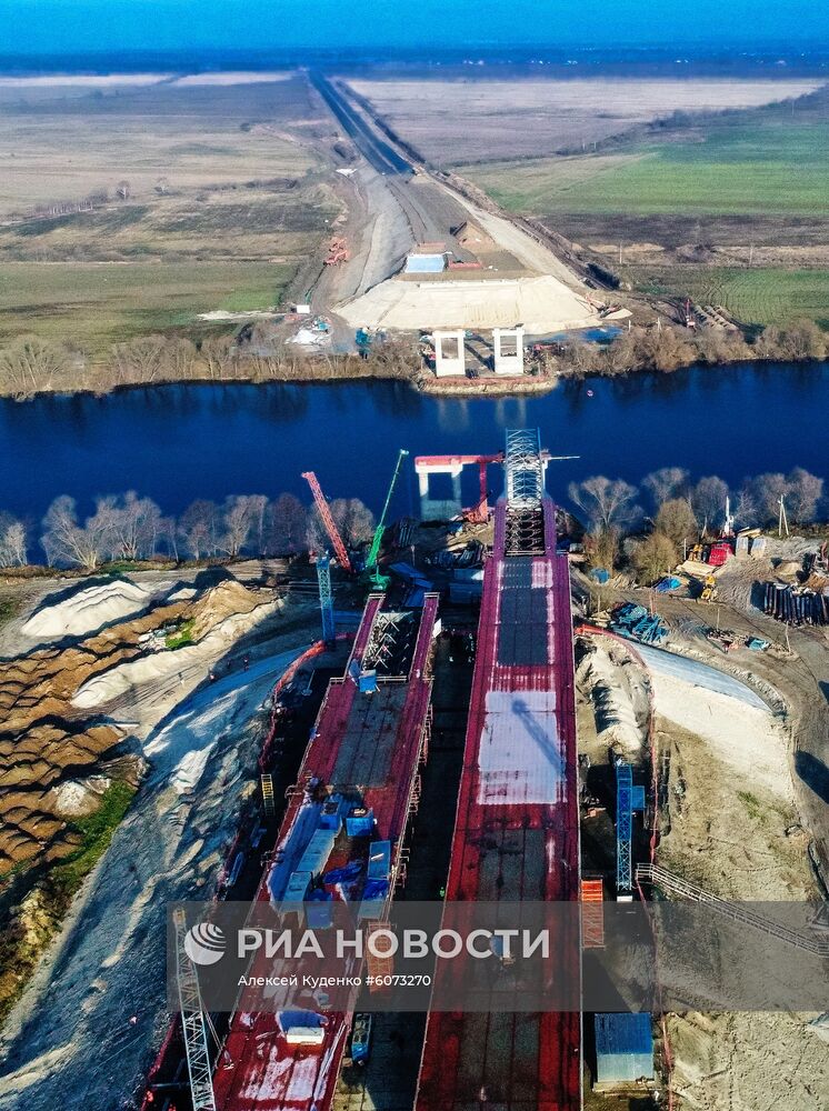 Строительство четвертого пускового комплекса ЦКАД