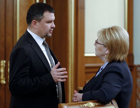 Заседание правительства РФ