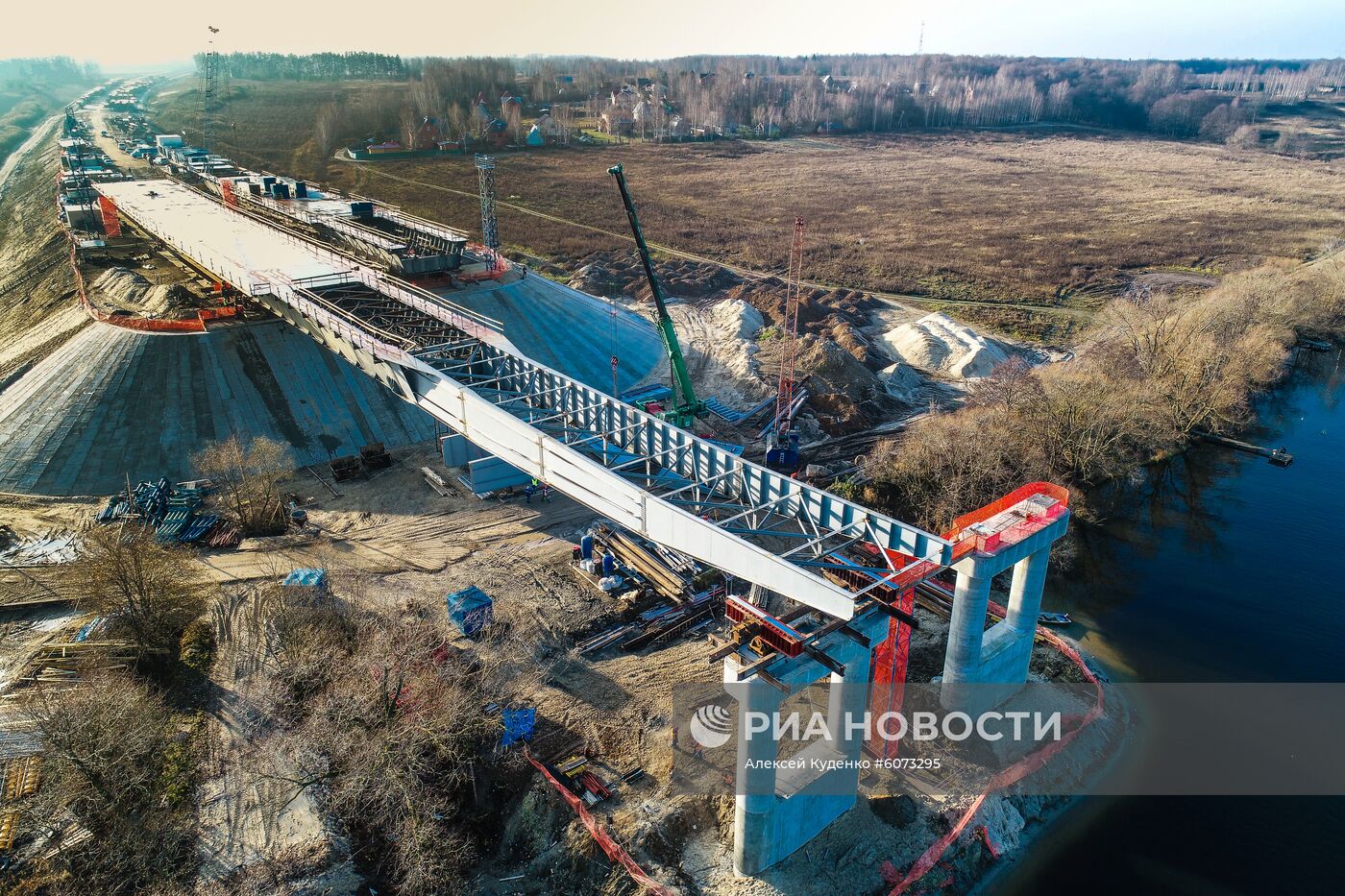 Строительство четвертого пускового комплекса ЦКАД