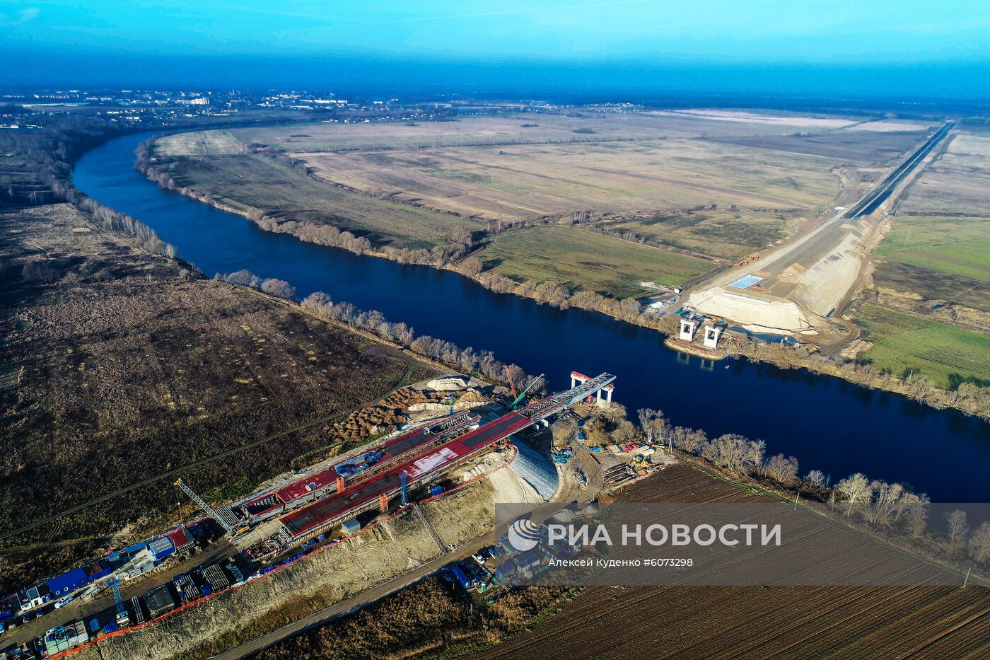 Строительство четвертого пускового комплекса ЦКАД