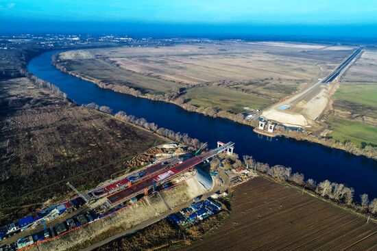 Строительство четвертого пускового комплекса ЦКАД