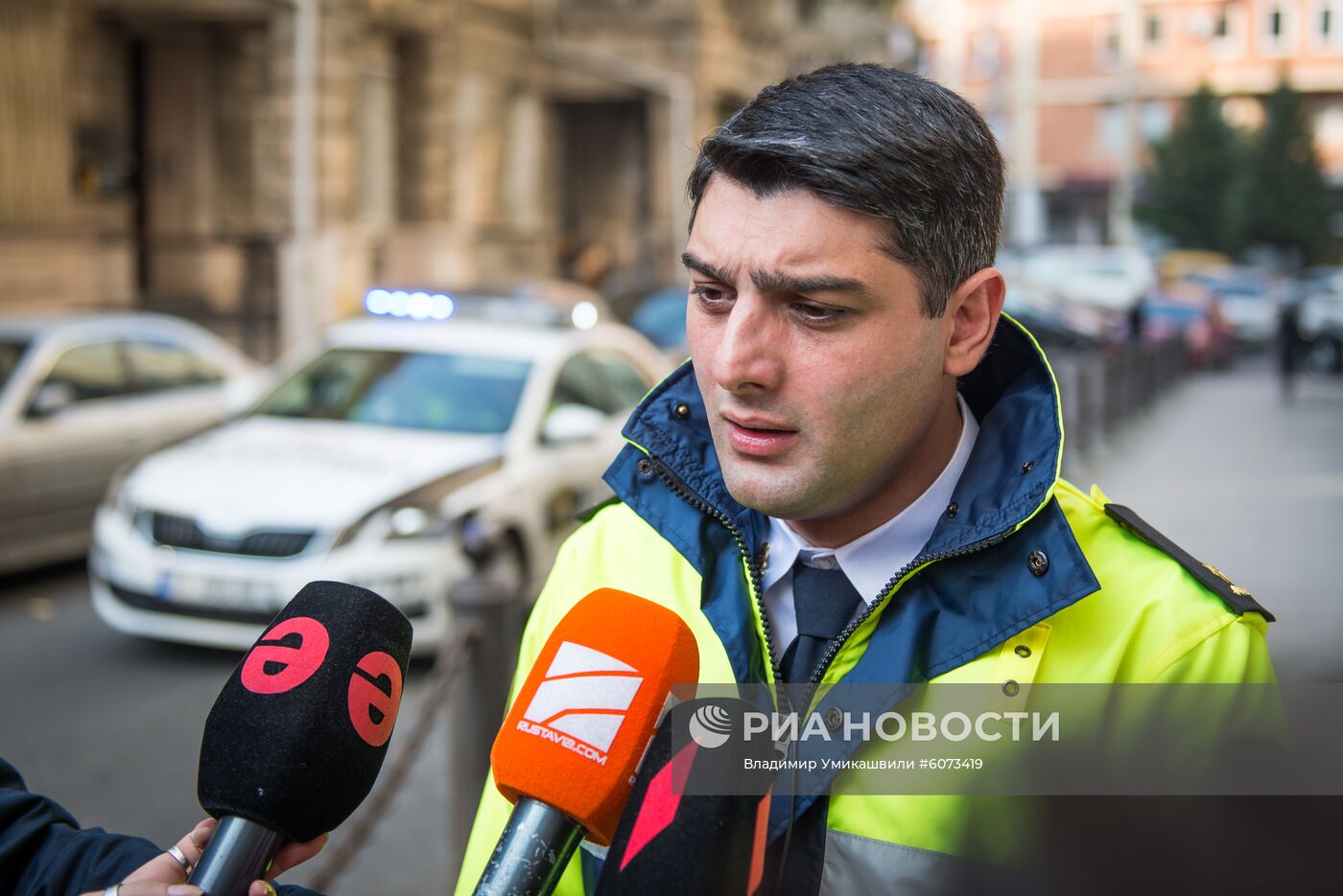 Акция протеста в Тбилиси