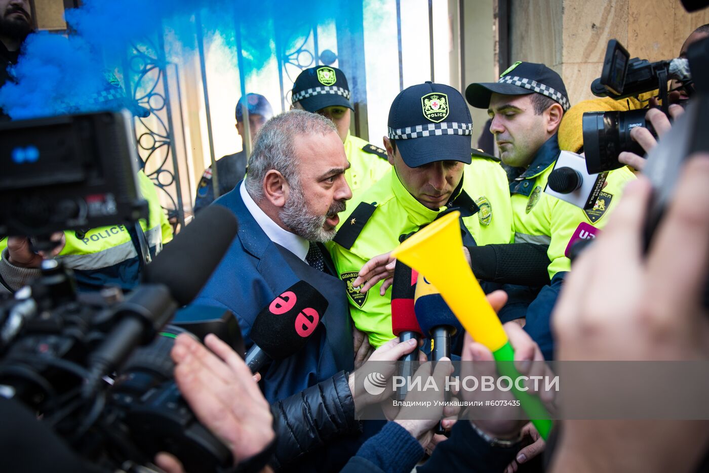 Акция протеста в Тбилиси