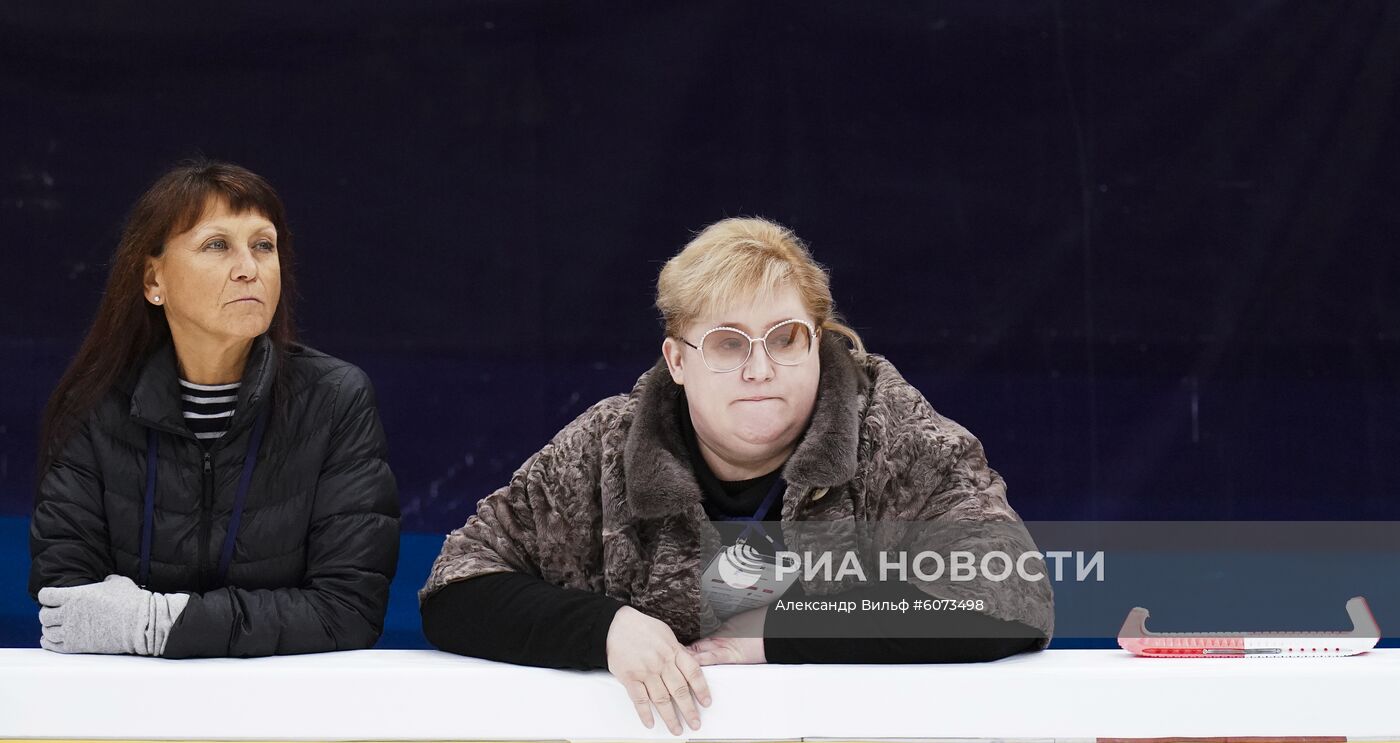 Фигурное катание. V этап Гран-при. Тренировки