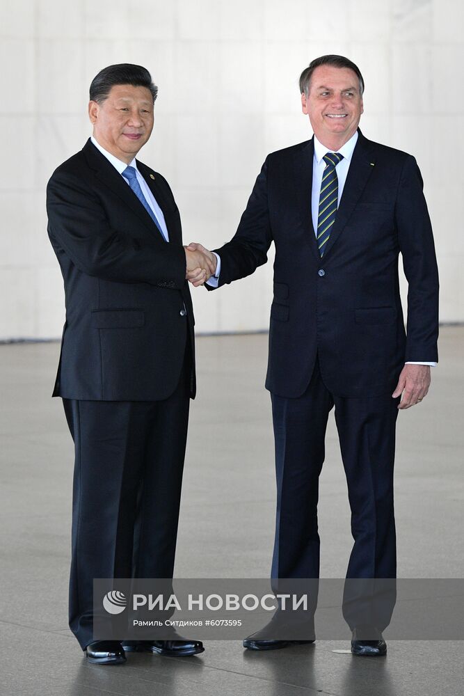 Президент РФ В. Путин на саммите БРИКС в Бразилии