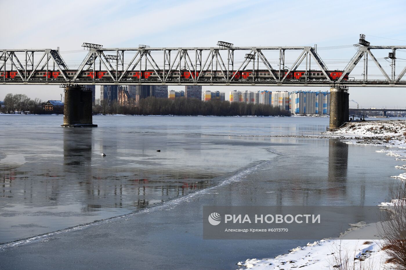 Морозы в Новосибирской области