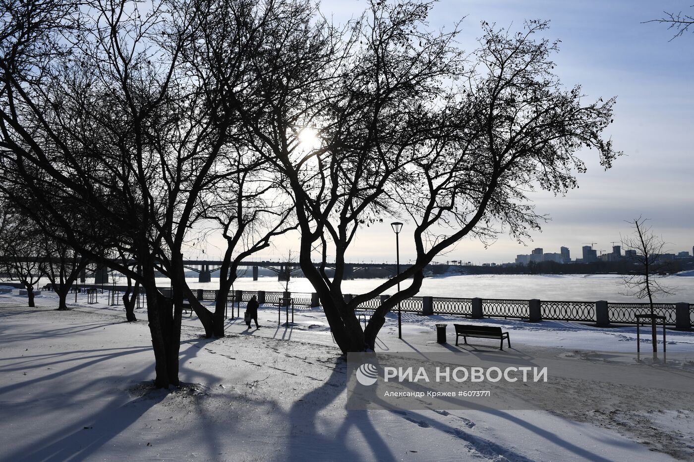 Морозы в Новосибирской области