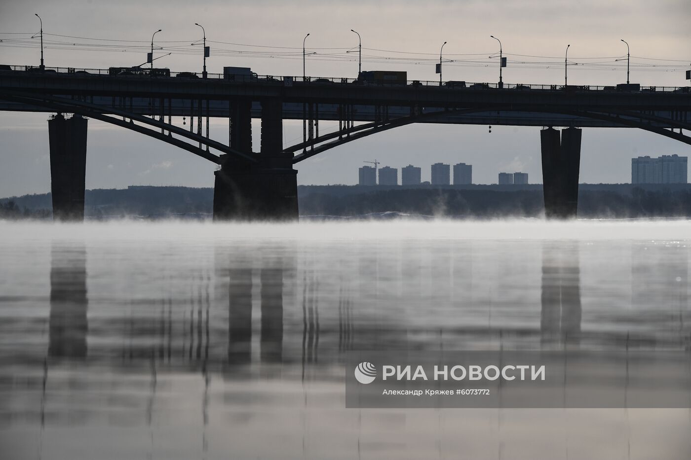 Морозы в Новосибирской области