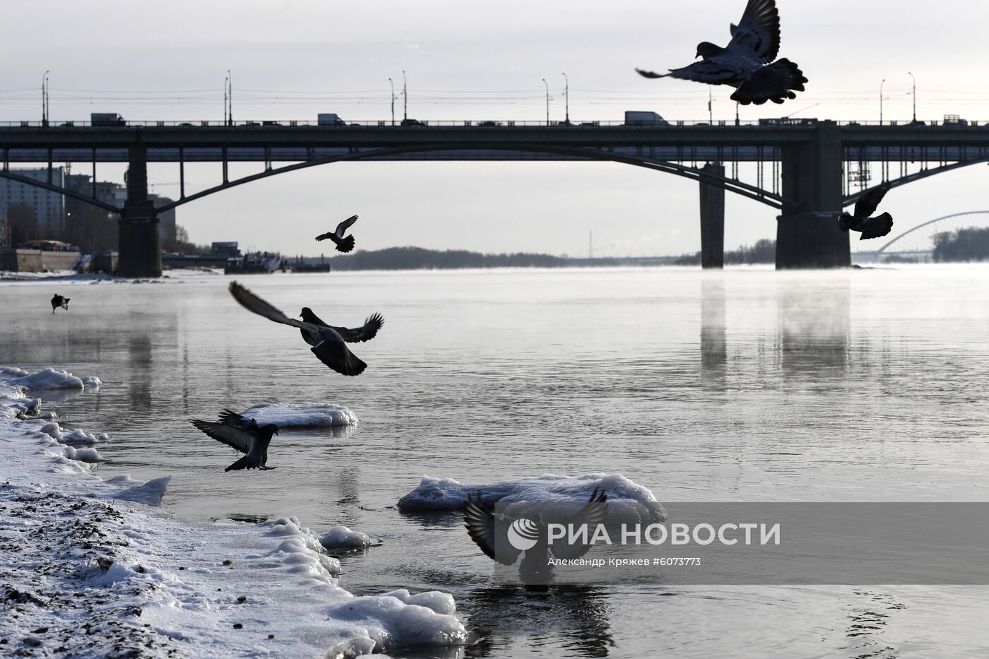 Морозы в Новосибирской области