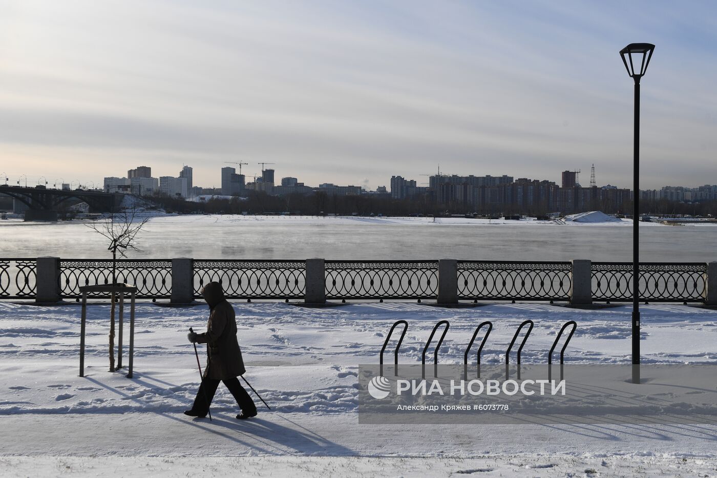 Морозы в Новосибирской области