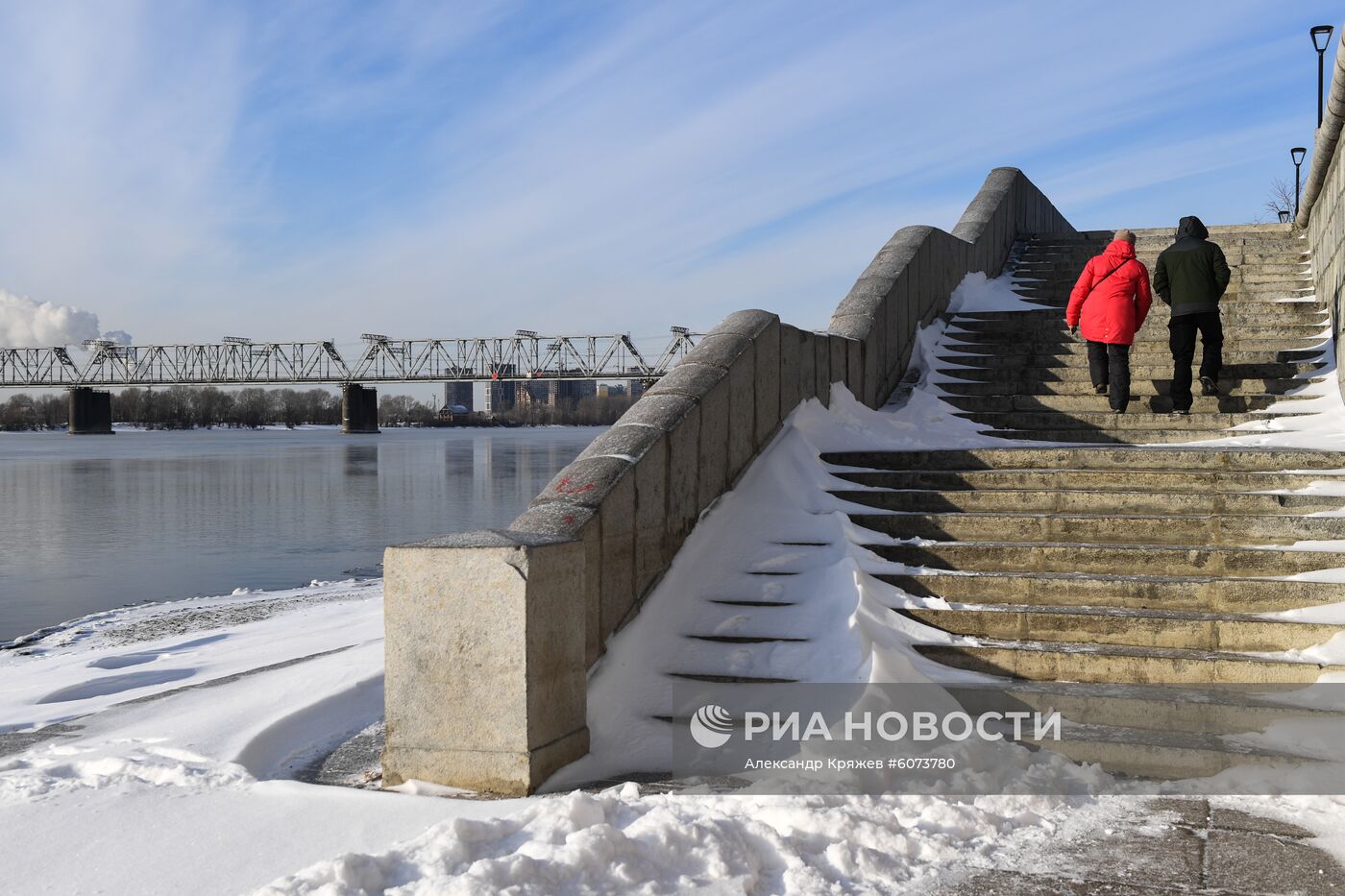 Морозы в Новосибирской области