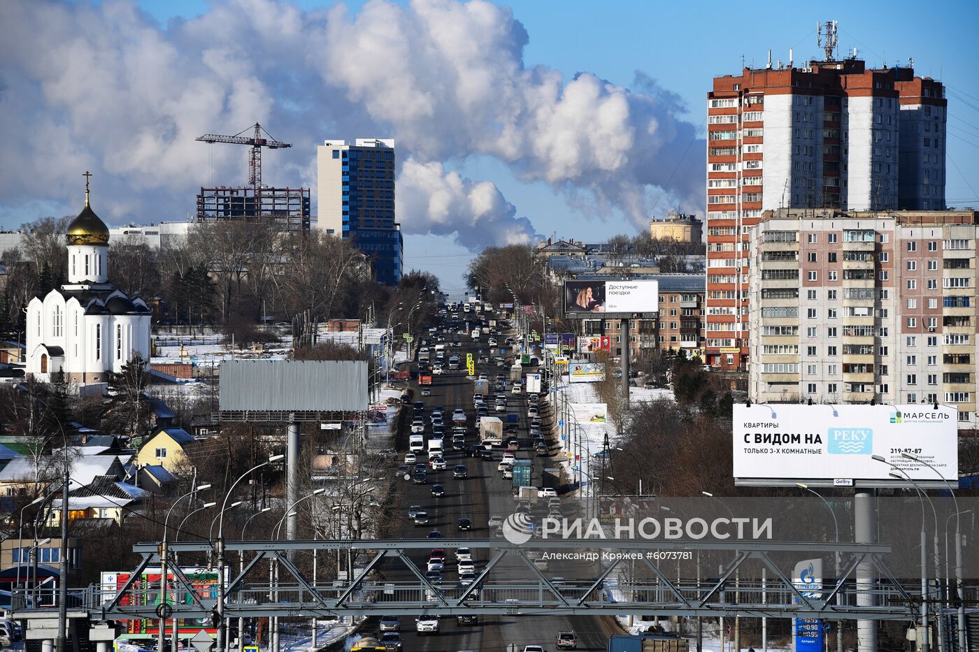 Морозы в Новосибирской области