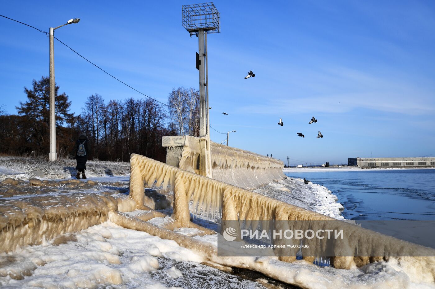 Морозы в Новосибирской области