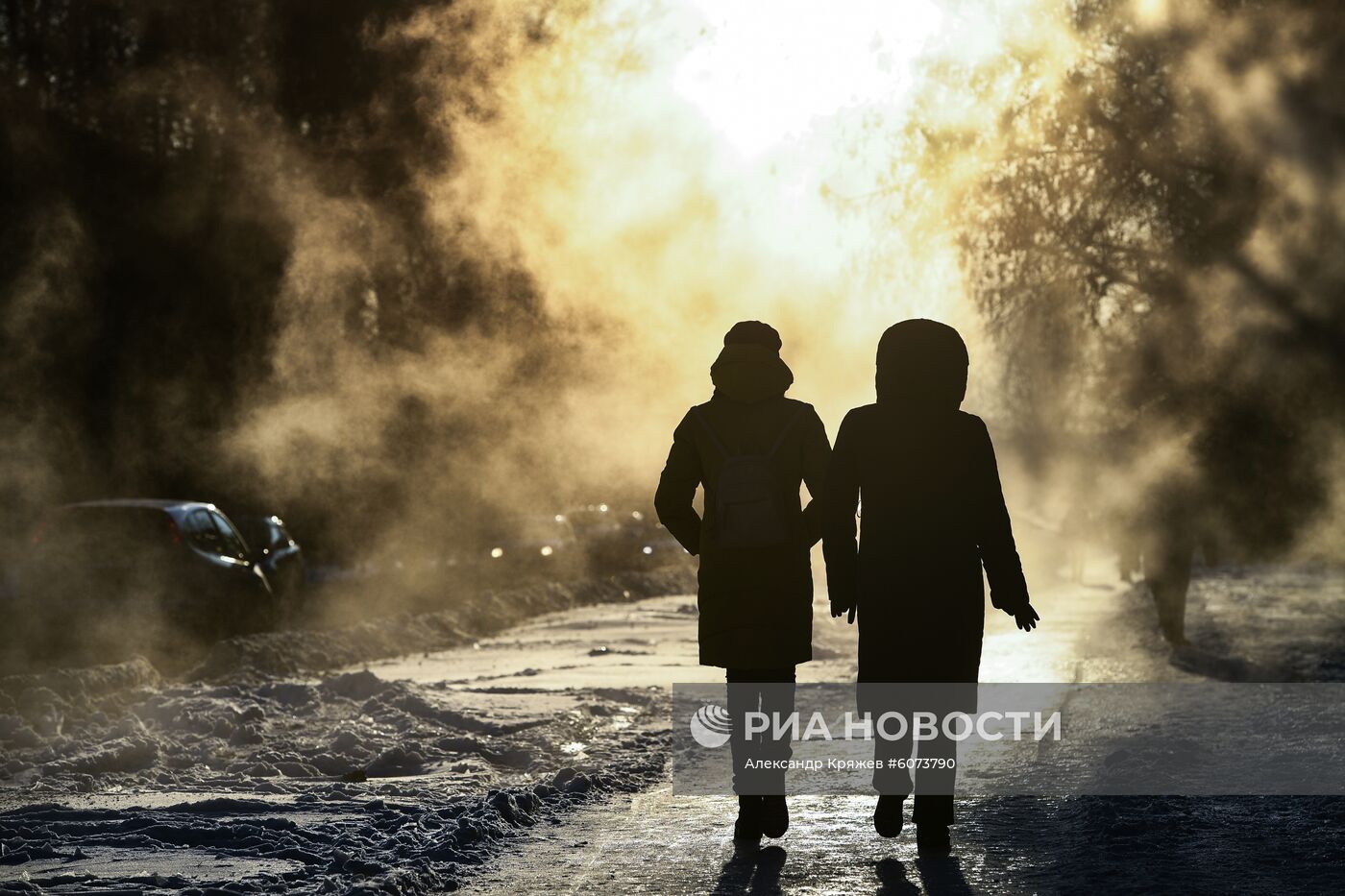 Морозы в Новосибирской области
