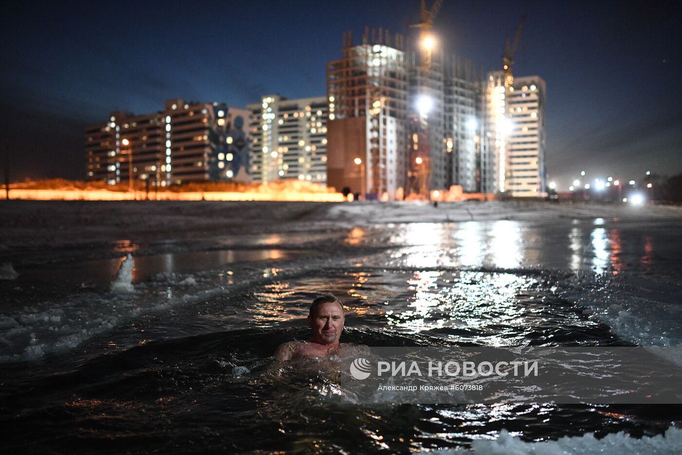 Морозы в Новосибирской области