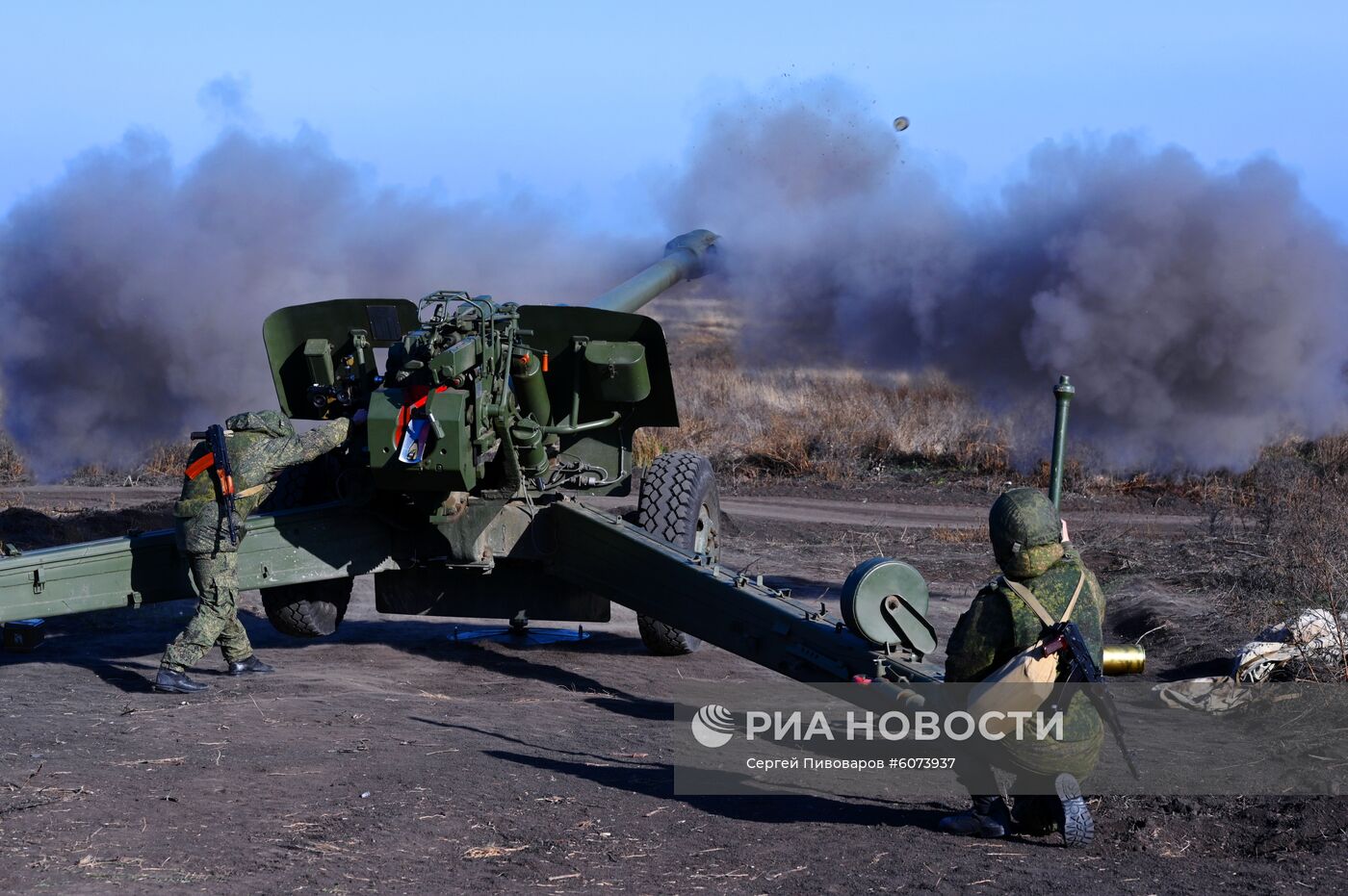 Учения ко Дню ракетных войск в Ростовской области