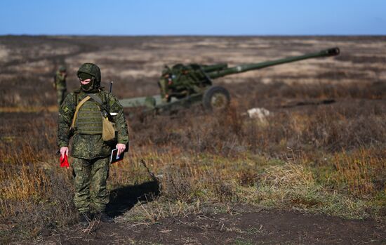 Учения ко Дню ракетных войск в Ростовской области