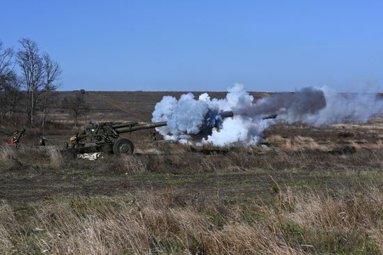Учения ко Дню ракетных войск в Ростовской области