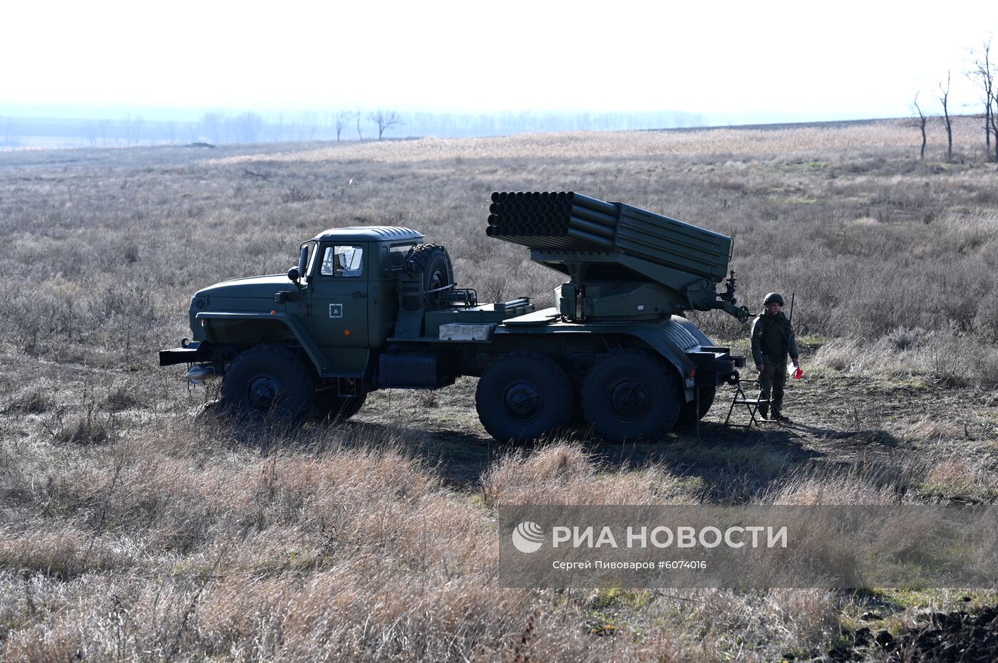 Учения ко Дню ракетных войск в Ростовской области