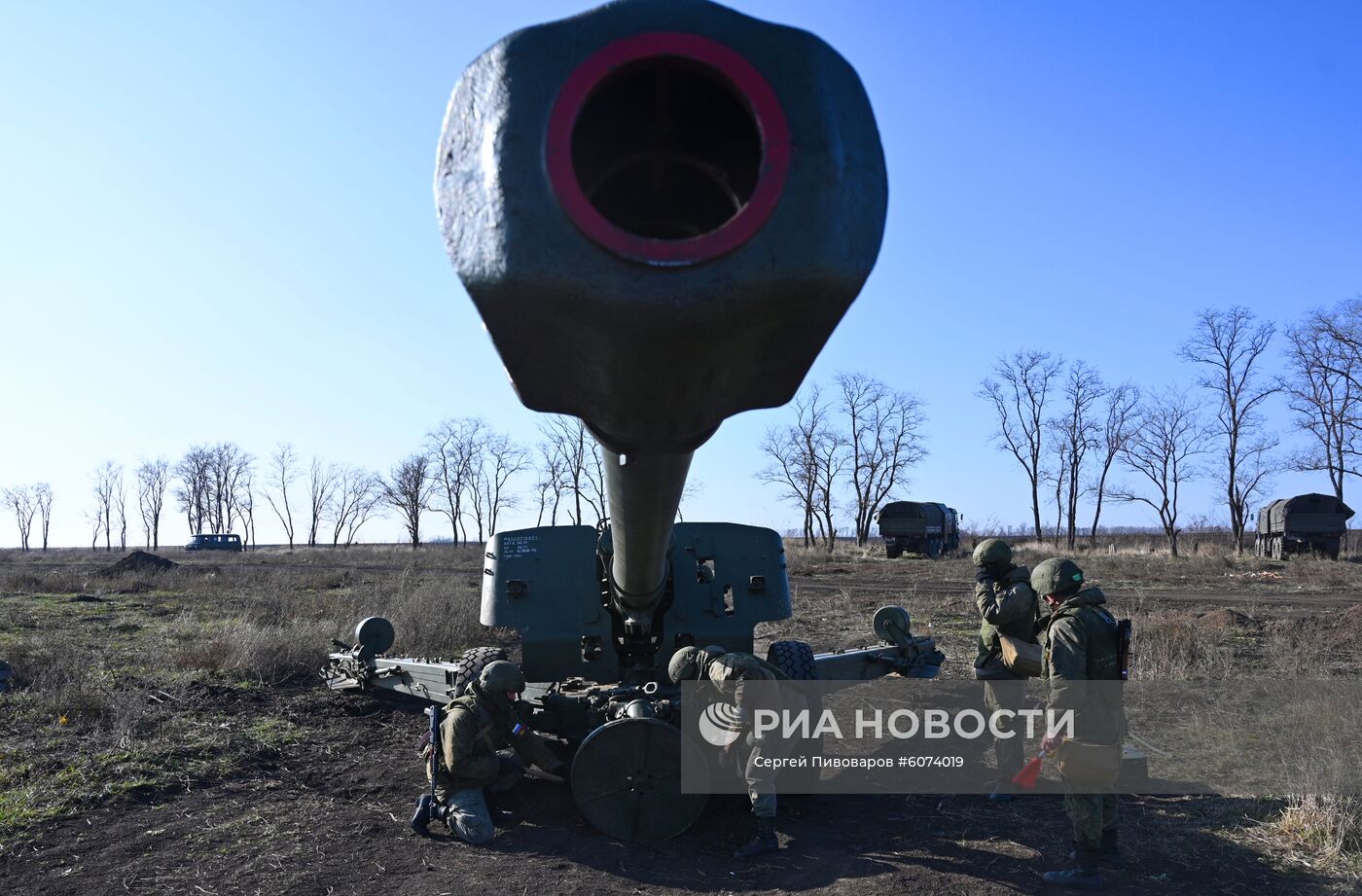 Учения ко Дню ракетных войск в Ростовской области